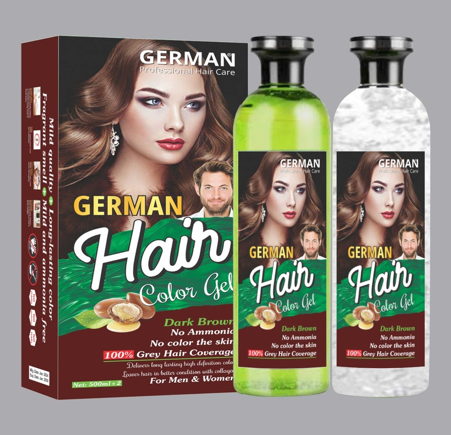 German hair color gel