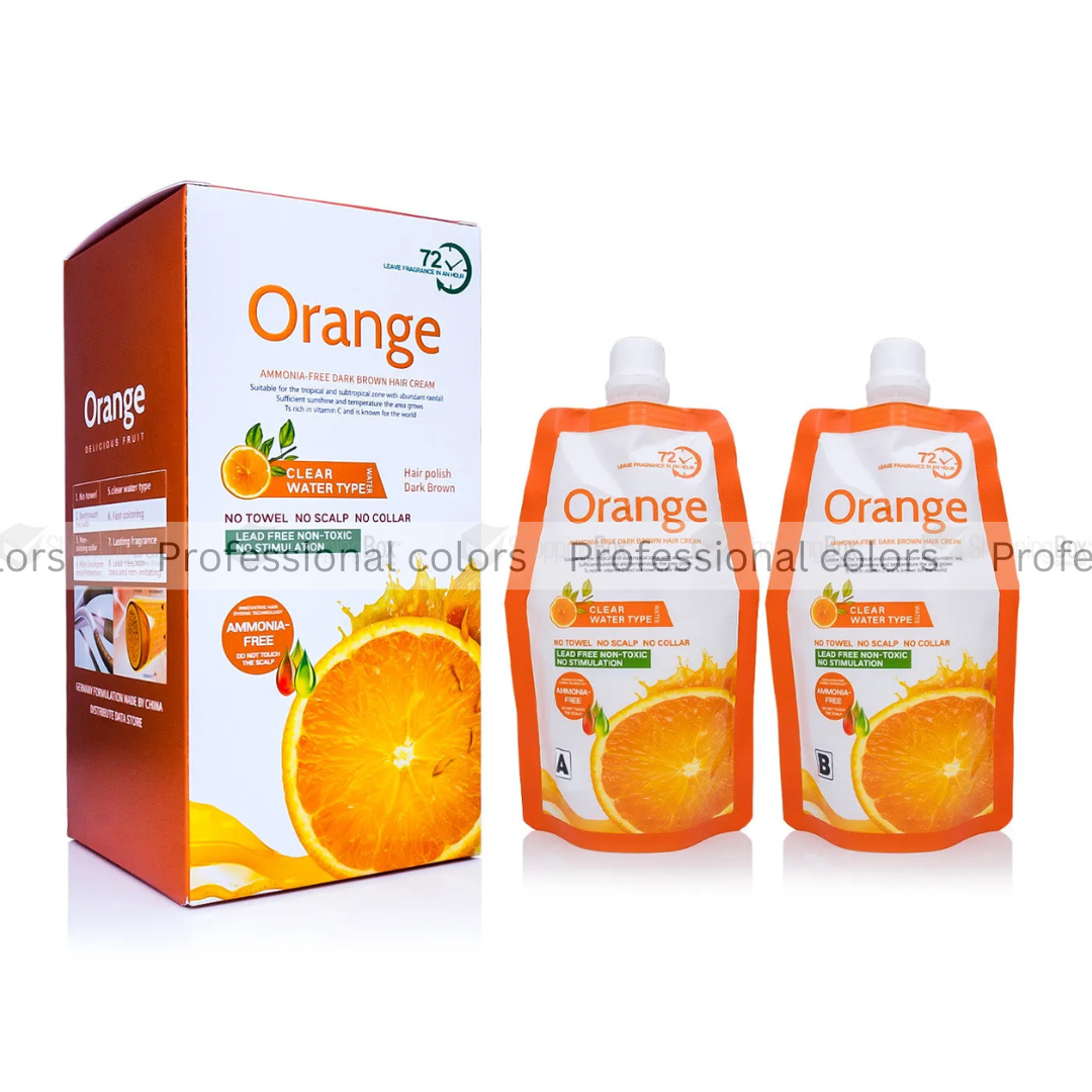 Orange Hair Color Ammonia Free