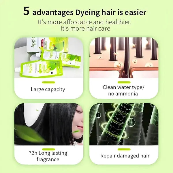 Apple proffessional hair color original imported color