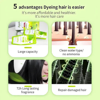 Apple proffessional hair color original imported color