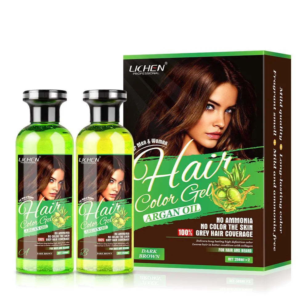 Lichen Hair Color Gel | Argan Oil Hair Color Gel (Unisex)