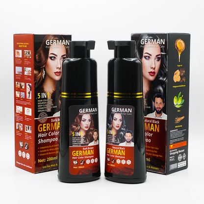 German Hair Color Jel Shampoo 5-in-1